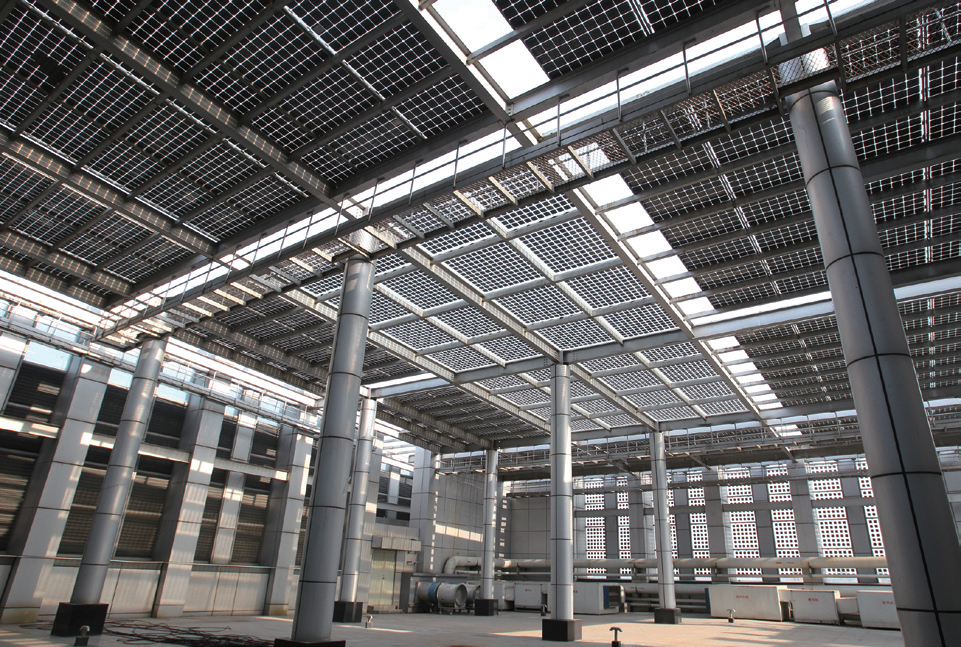 西北院办公大楼建筑光伏一体化工程