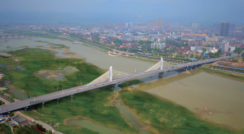 中国电建西北院 桥梁工程 勉县汉江斜拉桥