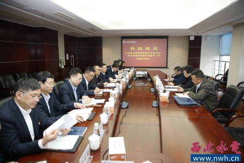 青海省发改委副主任能源局局长车军平一行到访西北院